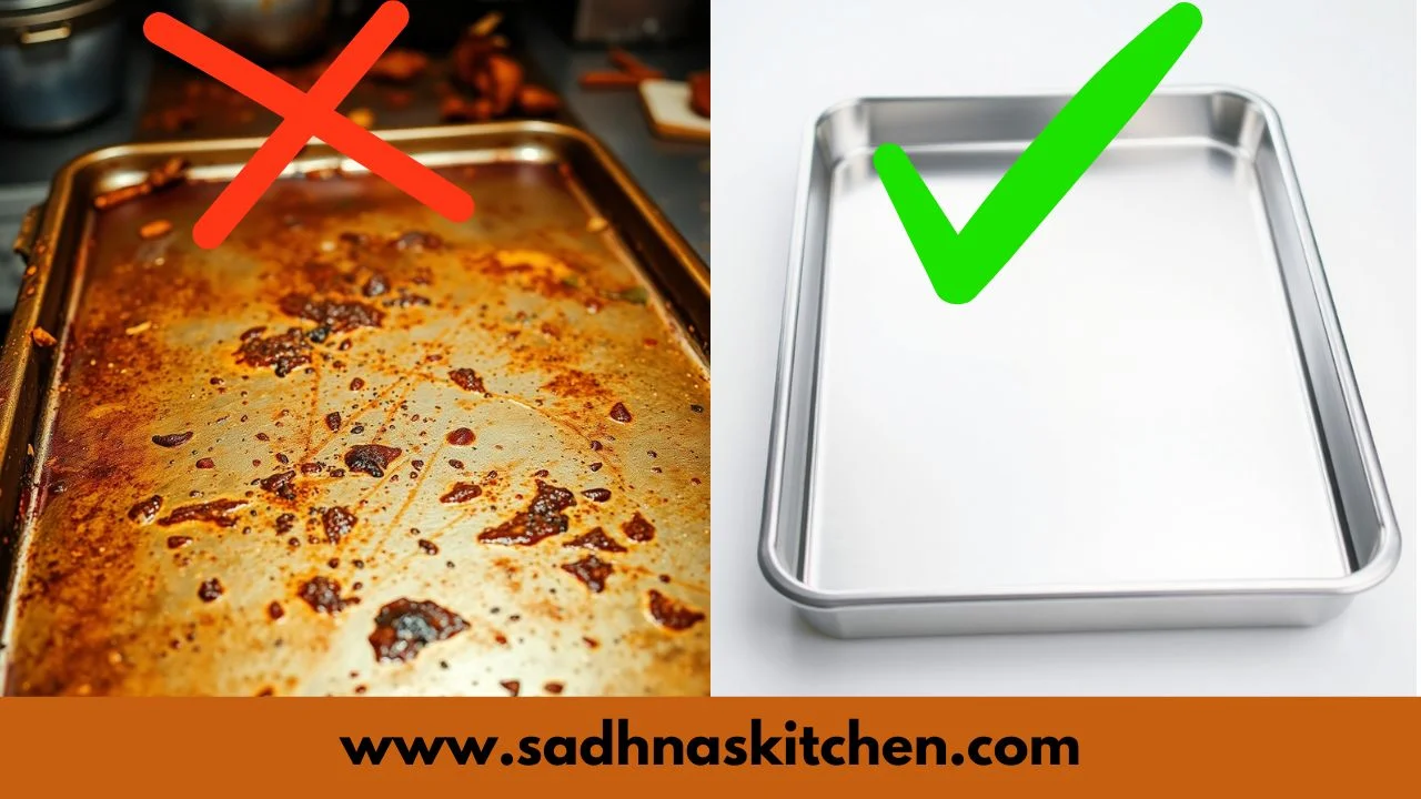 How to Clean Dirty Sheet Pans