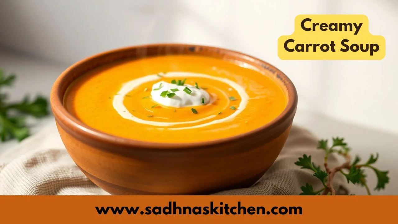 How To Make Creamy Carrot Soup?