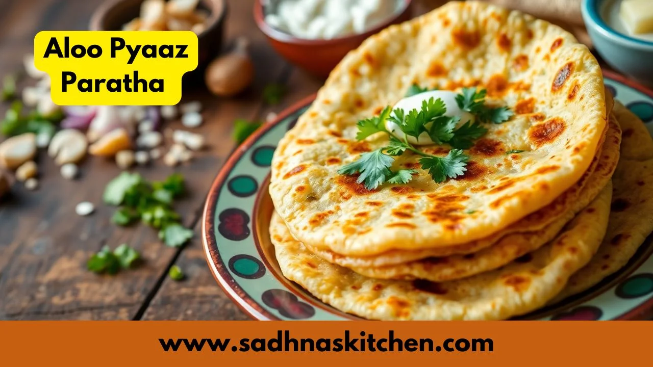 Aloo Pyaaz Paratha Recipe