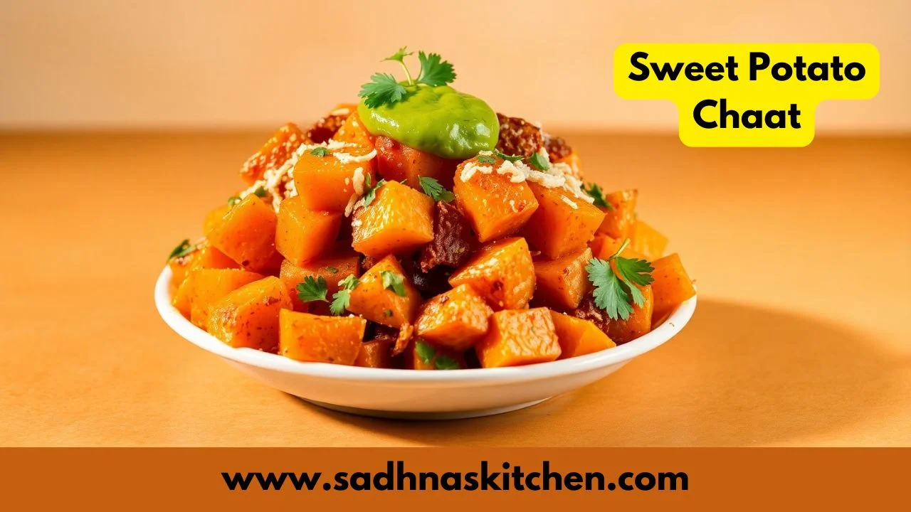 Sweet Potato Chaat Recipe