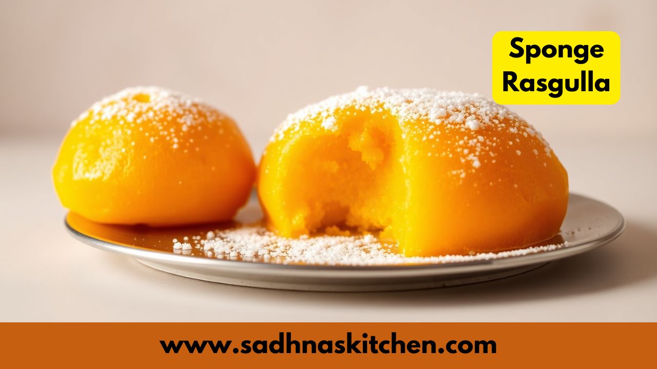 Sponge Rasgulla Recipe