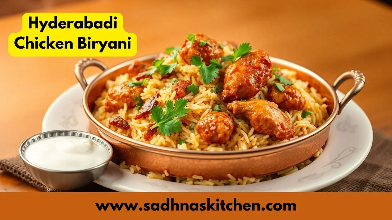 Hyderabadi Chicken Biryani Recipe