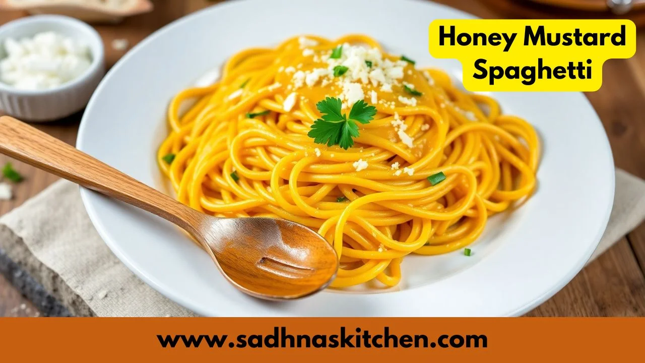 Honey Mustard Spaghetti Recipe