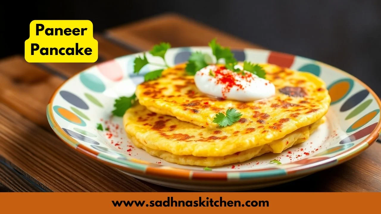 Paneer Pancake Recipe