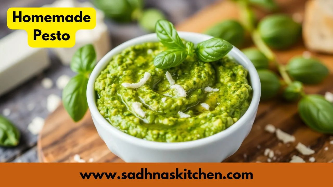 Homemade Pesto Recipe