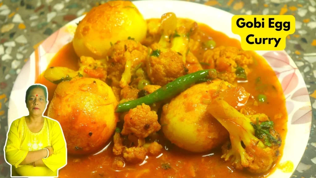 Gobi Egg Curry Recipe