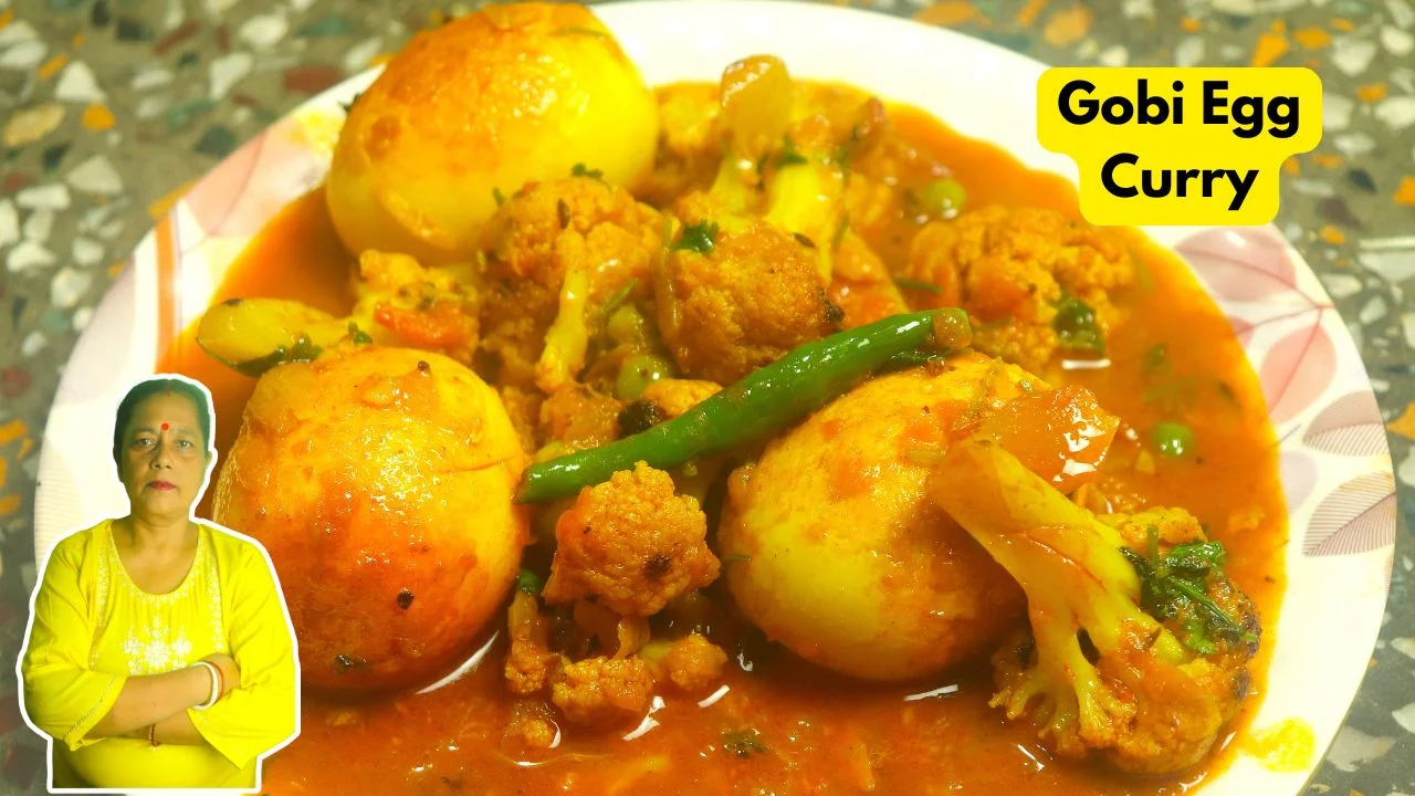 Gobi Egg Curry Recipe