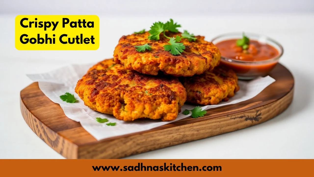 Crispy Patta Gobhi Cutlet Recipe