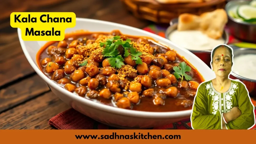 Black Chana Masala Recipe