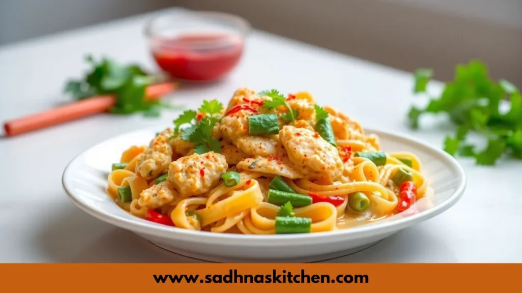 Bang Bang Chicken Pasta Recipe
